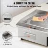 VEVOR Commercial Electric Griddle, 21", 1600W Countertop Flat Top Grill, Stainless Steel Teppanyaki Grill