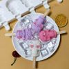 1pc 6 Skull Ice Cream Silicone Mold; Ice Mold 14.2*4.37inch