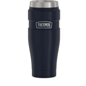 Thermos Stainless King Vacuum Insulated Stainless Steel Tumbler, 16oz, Matte Midnight Blue