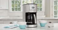 14 Cup Programmable Coffeemaker, Silver