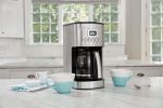 14 Cup Programmable Coffeemaker, Silver