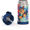 Thermos Kids Stainless Steel Vacuum Insulated Funtainer Straw Water Bottle, Paw Patrol, 12 fl oz