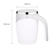 Self Stirring Mug Tea Coffee Electric Rechargeable Auto Mixing Cup Magnetic Stainless Steel Mug Coffee Cup For Office