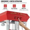 VEVOR Popcorn Popper Machine 8 Oz Countertop Popcorn Maker 850W 48 Cups Red