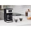 14 Cup Programmable Coffee Maker, Dark Stainless Steel