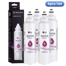 LG LT800P- 6 Month / 200 Gallon Capacity Replacement Refrigerator Water Filter (NSF42 and NSF53) ADQ73613401, ADQ73613408, or ADQ75795104 , White (Pack: 4 Piece)