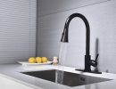 Stainless steel kitchen faucet